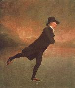 Sir Henry Raeburn Reverend Robert Walker Skating on Duddingston Loch oil on canvas